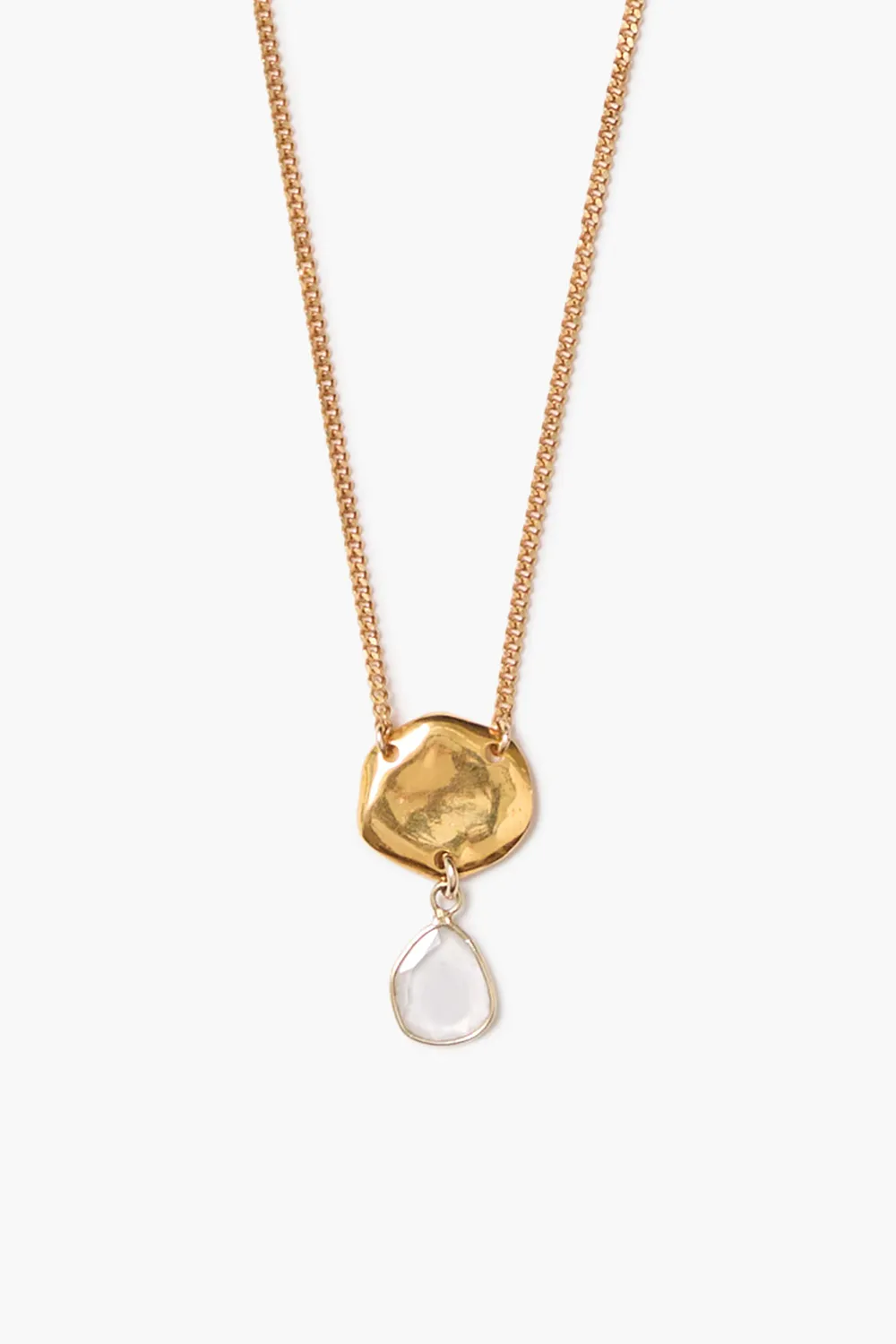 Mirage Coin Necklace Yellow Gold sold by Chan Luu