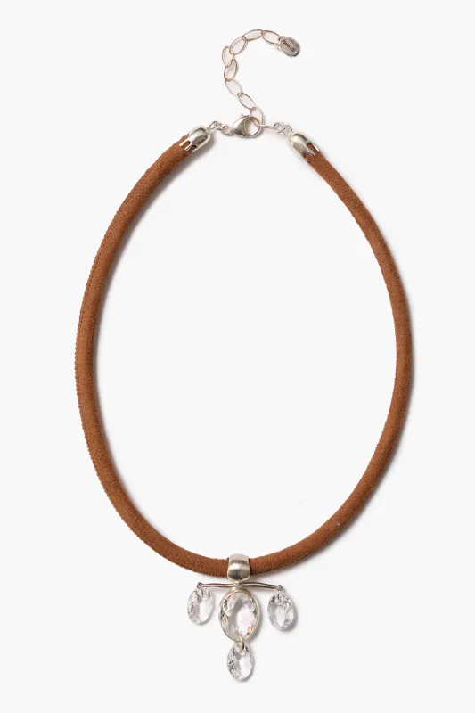 Caroline Collar Necklace Crystal sold by Chan Luu