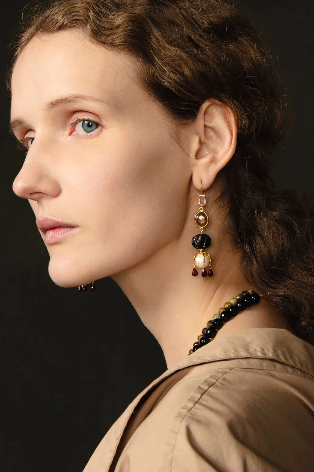 Lark Drip Earrings Multi sold by Chan Luu product image thumbnail 2