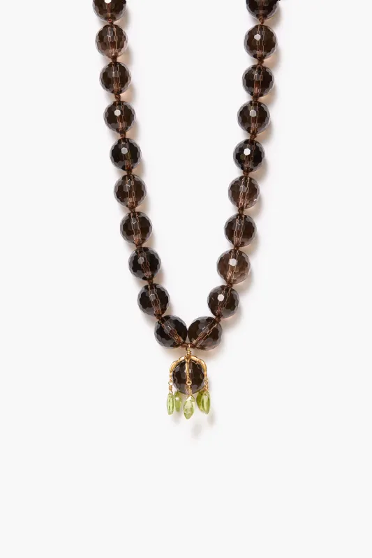 Lark Drip Necklace Smoky Quartz sold by Chan Luu