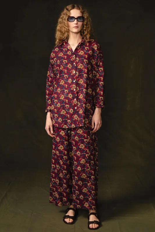 Wild Rose Printed Set Scarlet sold by Chan Luu