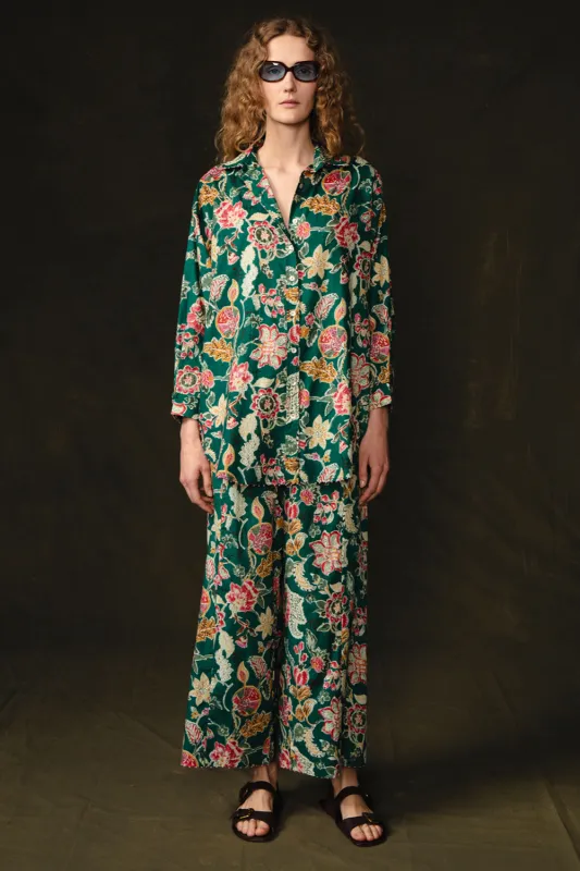 Pomegranate Printed Set Forest sold by Chan Luu