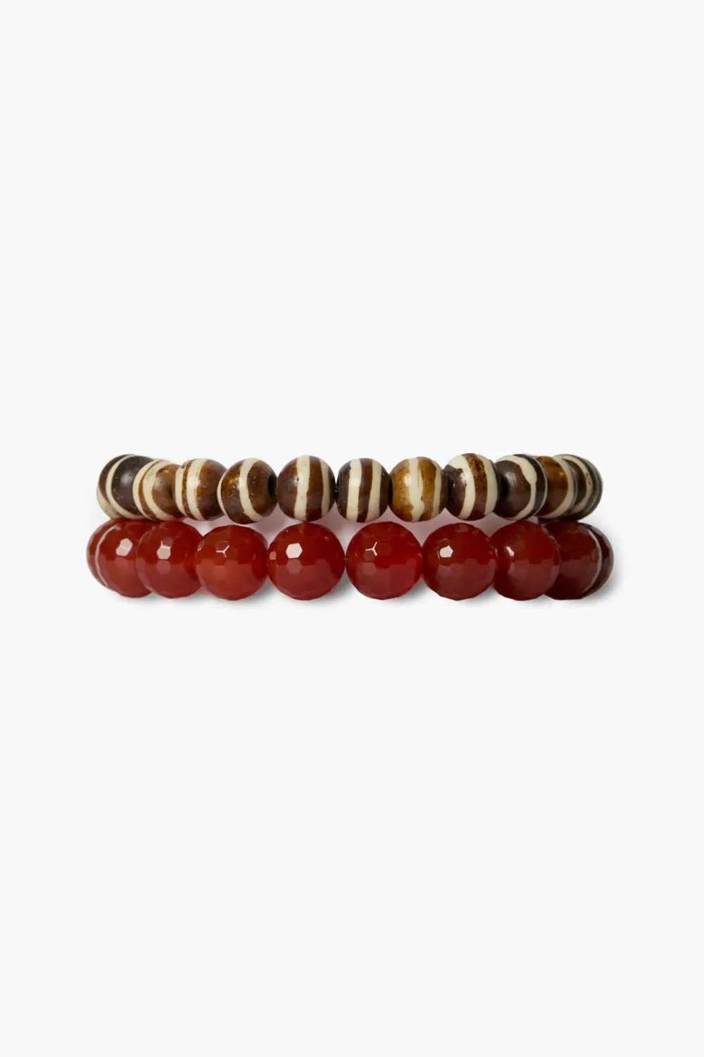 Lana Bracelet Set Carnelian sold by Chan Luu