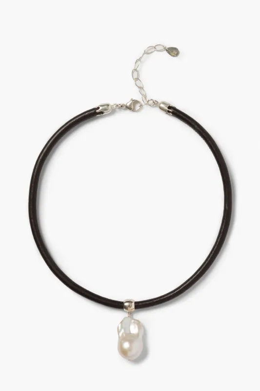 Rosemary Necklace White Pearl sold by Chan Luu