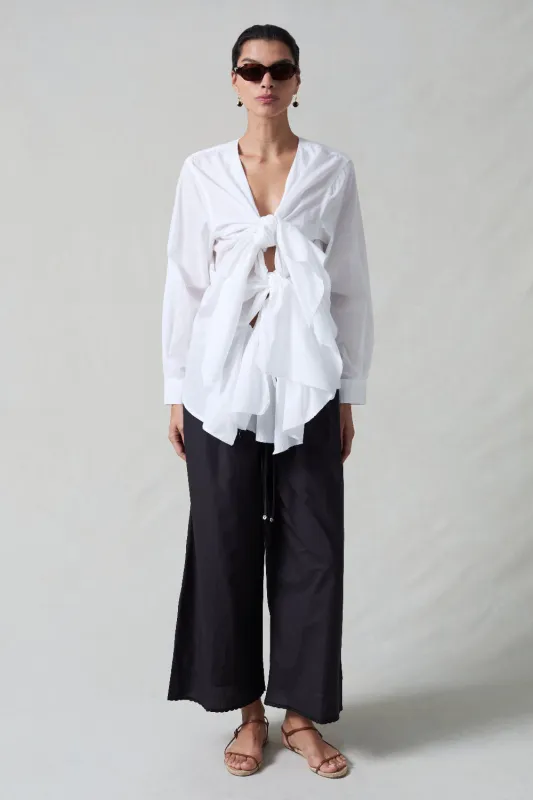 Elena Blouse White sold by Chan Luu