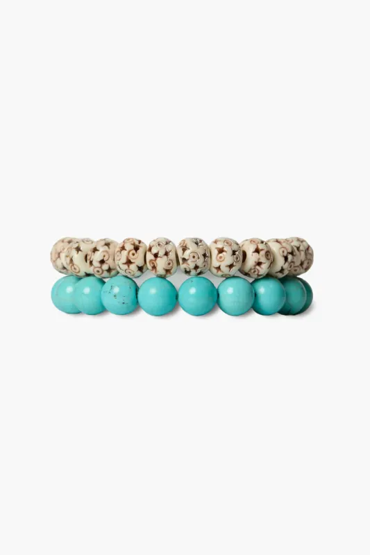 Lana Bracelet Set Turquoise sold by Chan Luu