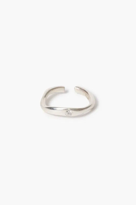 Ripple Diamond Toe Ring sold by Chan Luu