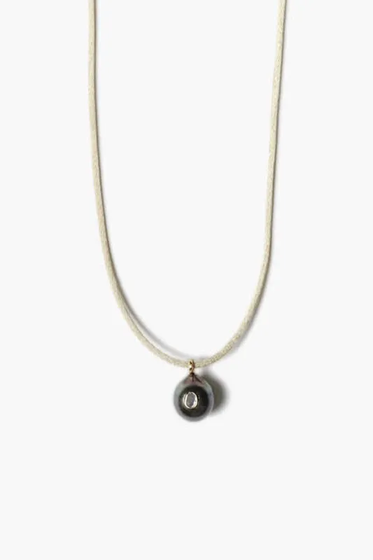 14k Bond Cord Necklace Tahitian Pearl sold by Chan Luu