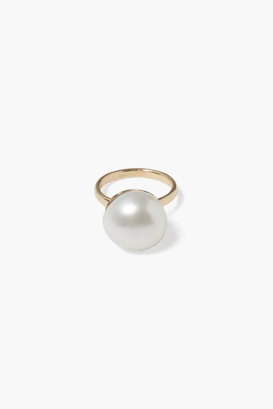 14k Monaco Ring White Pearl sold by Chan Luu