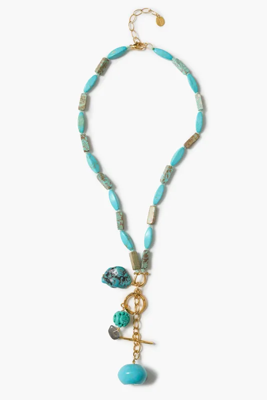 Alexandria Necklace Turquoise sold by Chan Luu