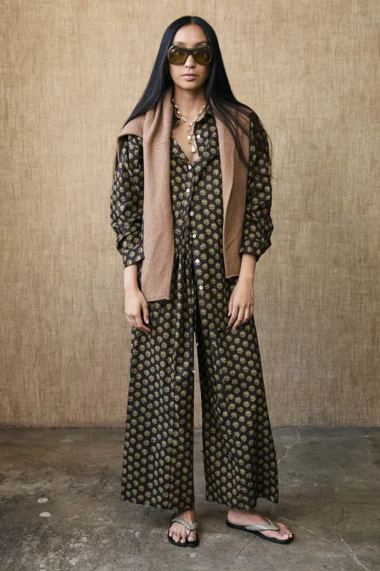 Astrid Block Print Set Brown sold by Chan Luu