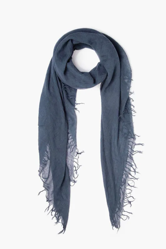 Cashmere and Silk Scarf Indigo sold by Chan Luu