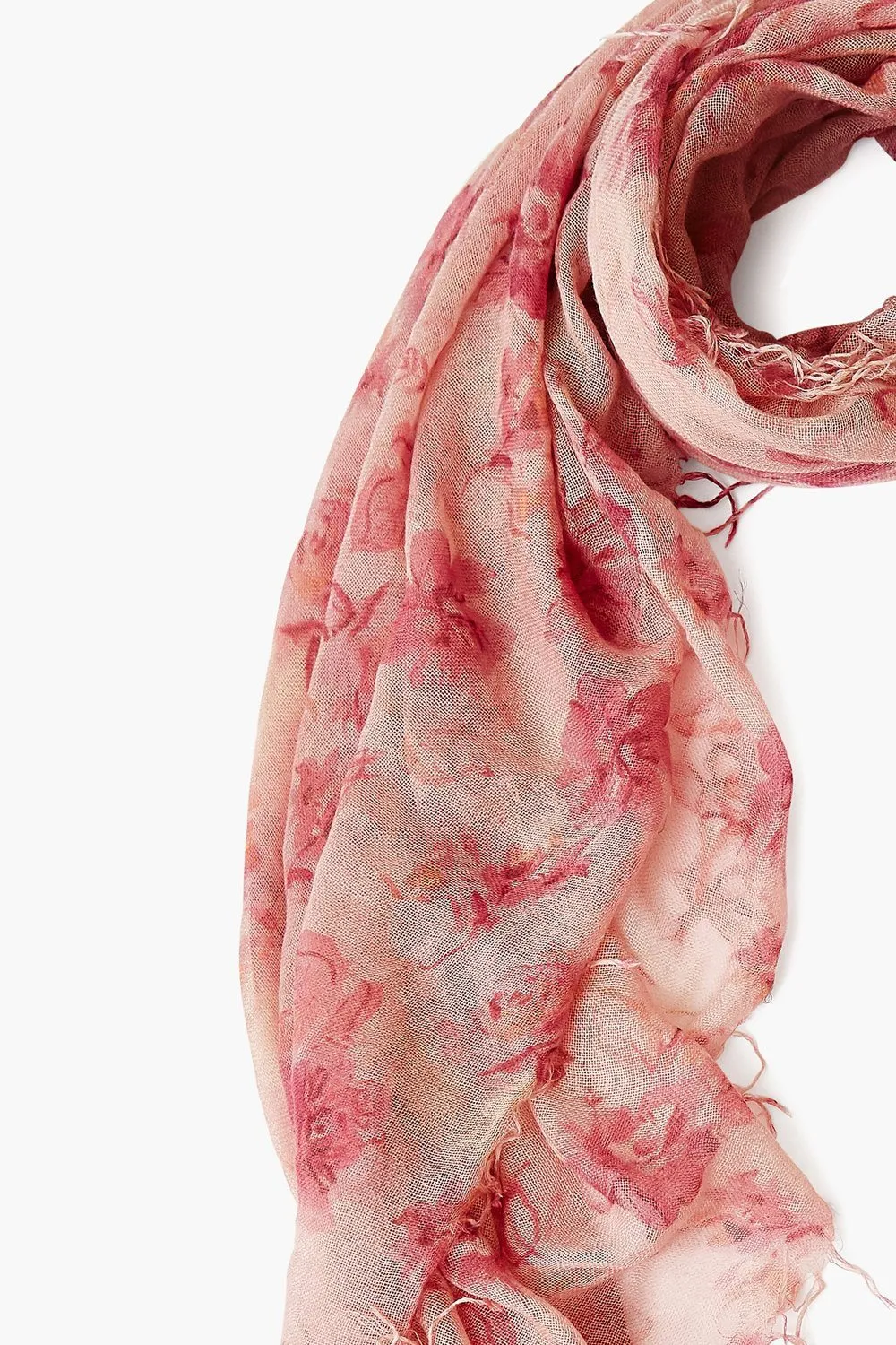 Cashmere and Silk Scarf Mauve French Floral sold by Chan Luu product image thumbnail 2