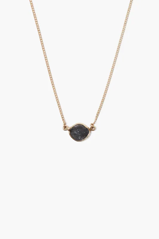 14k Annalise Necklace Black Diamond sold by Chan Luu