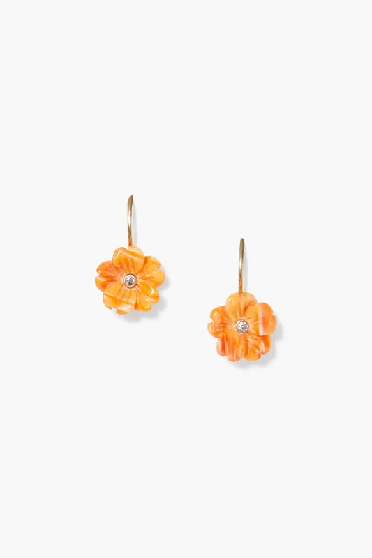 14k Poppy Earrings Lion's Paw sold by Chan Luu
