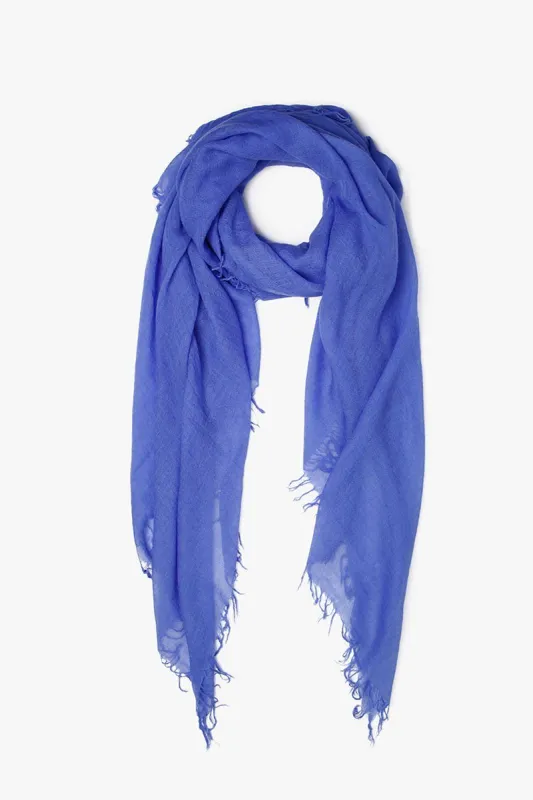 Cashmere and Silk Scarf Baja Blue sold by Chan Luu