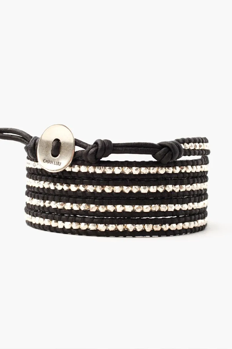 Sterling Silver Wrap Bracelet Black sold by Chan Luu product image thumbnail 2