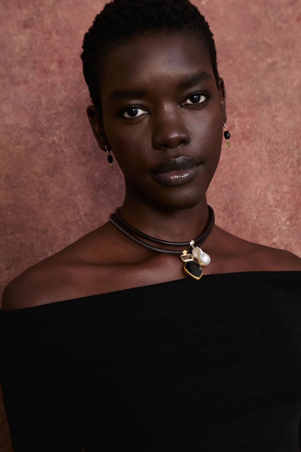 Totem Leather Necklace Hypersthene sold by Chan Luu product image thumbnail 2