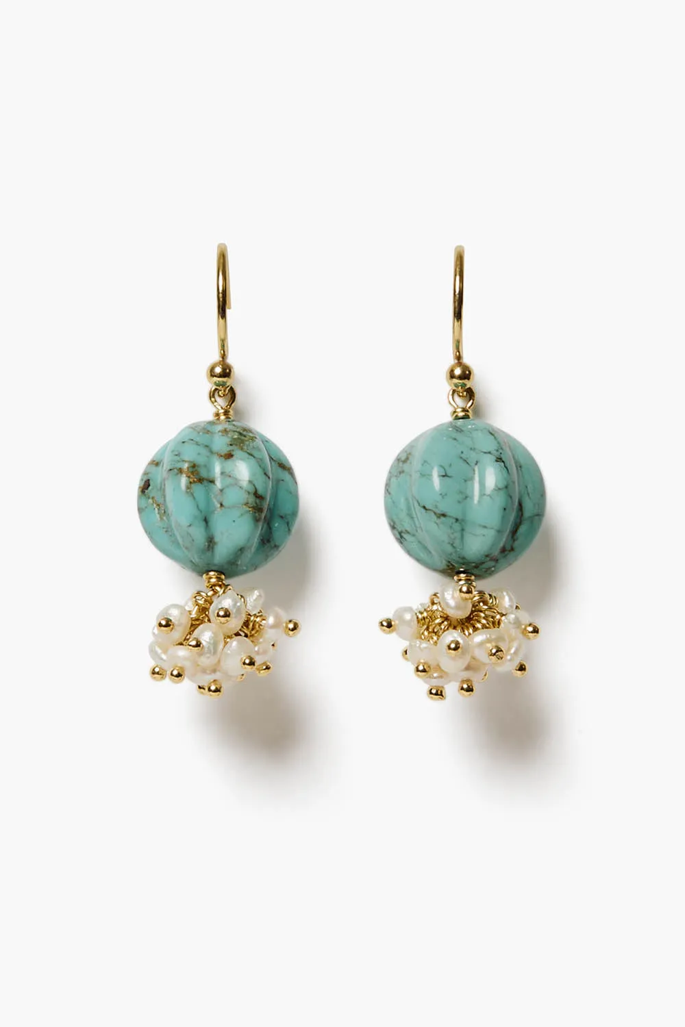 Lima Earrings Turquoise sold by Chan Luu