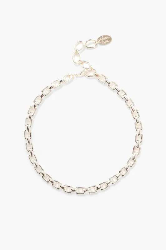 Ellis Chain Link Necklace Silver made by Chan Luu