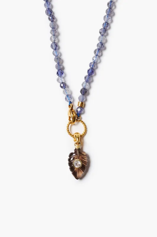 Fern Necklace Iolite made by Chan Luu
