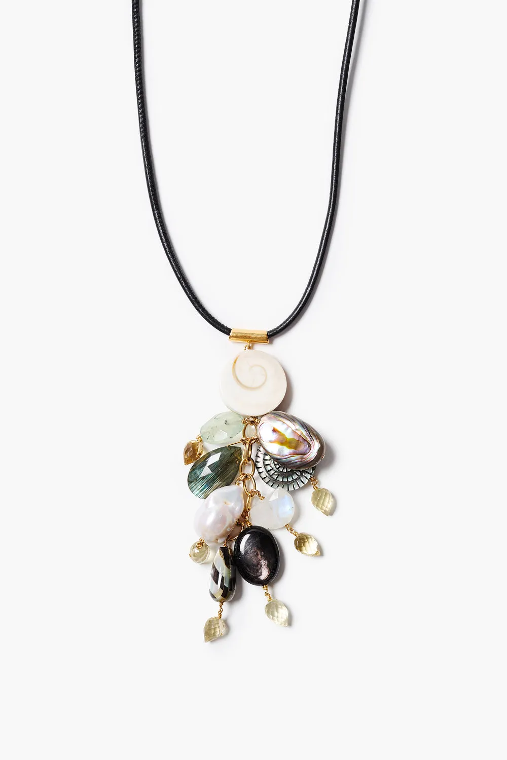 Shiva Charm Necklace Multi sold by Chan Luu product image thumbnail 2