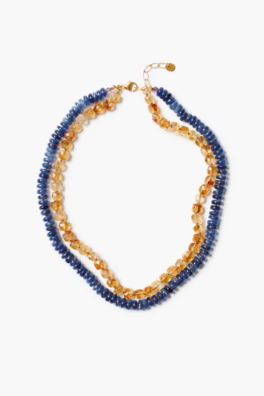 Emma Duo Necklace Multi made by Chan Luu