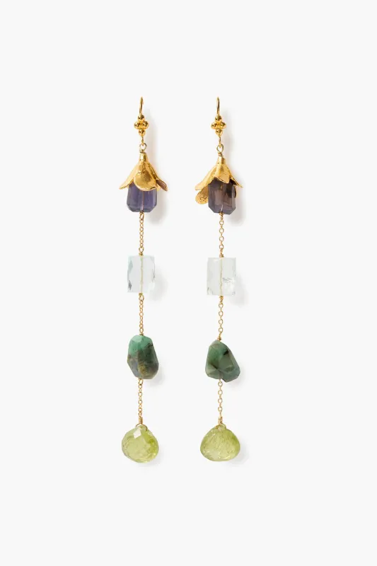 Terra Bell Earrings Multi made by Chan Luu