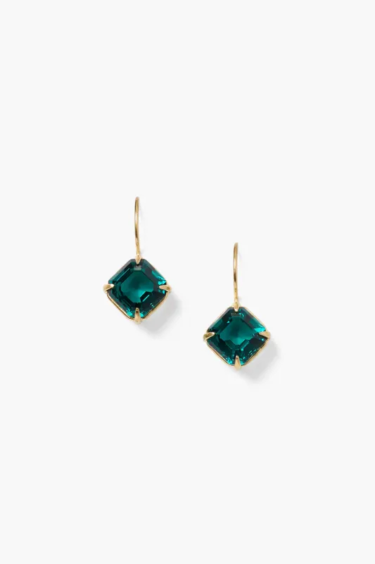Lumi Drop Earrings Emerald made by Chan Luu