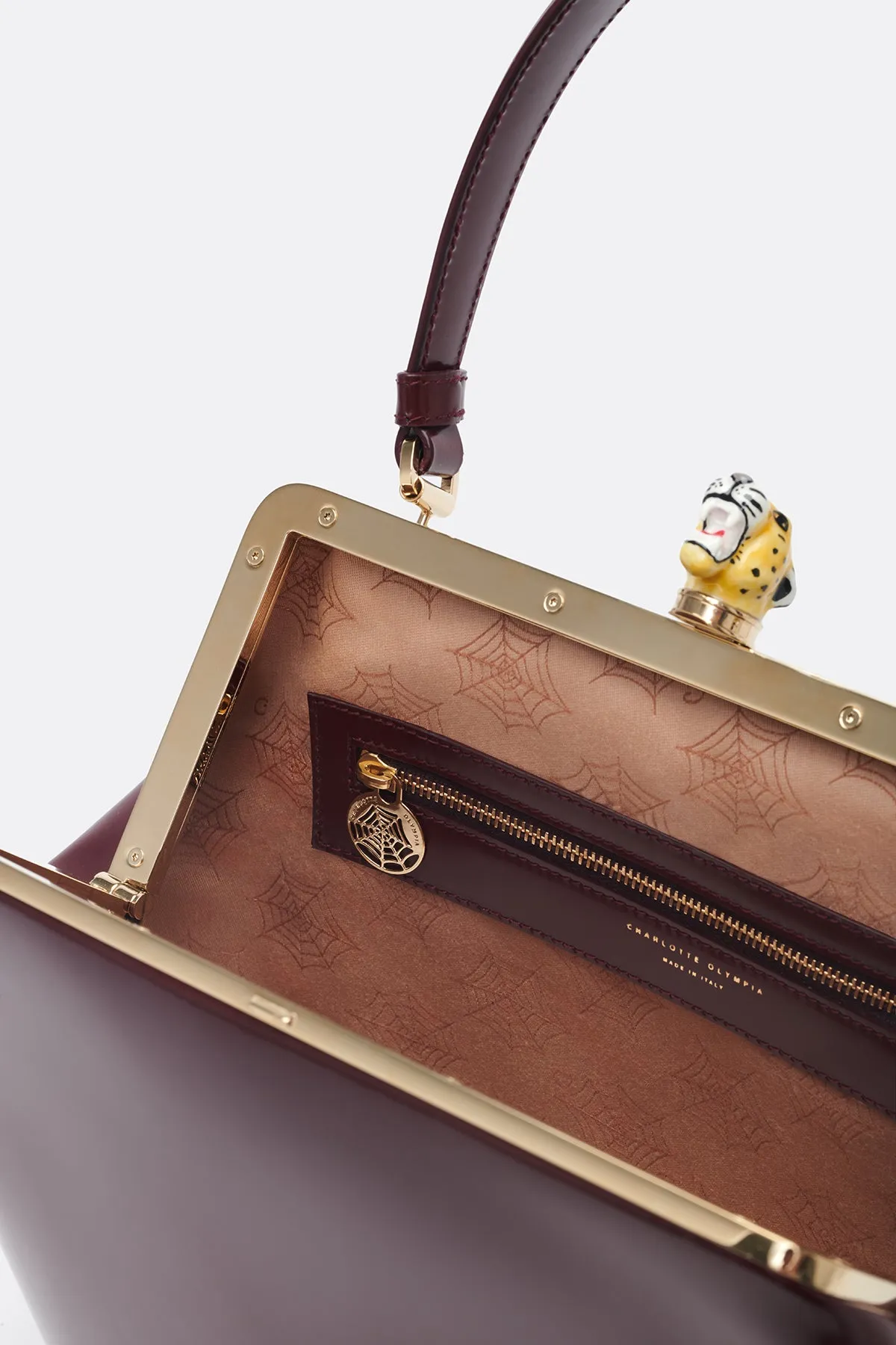Feline Frame Bag sold by Charlotte Olympia product image thumbnail 3