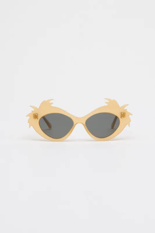 1960 Sunglasses Yellow sold by Charlotte Olympia