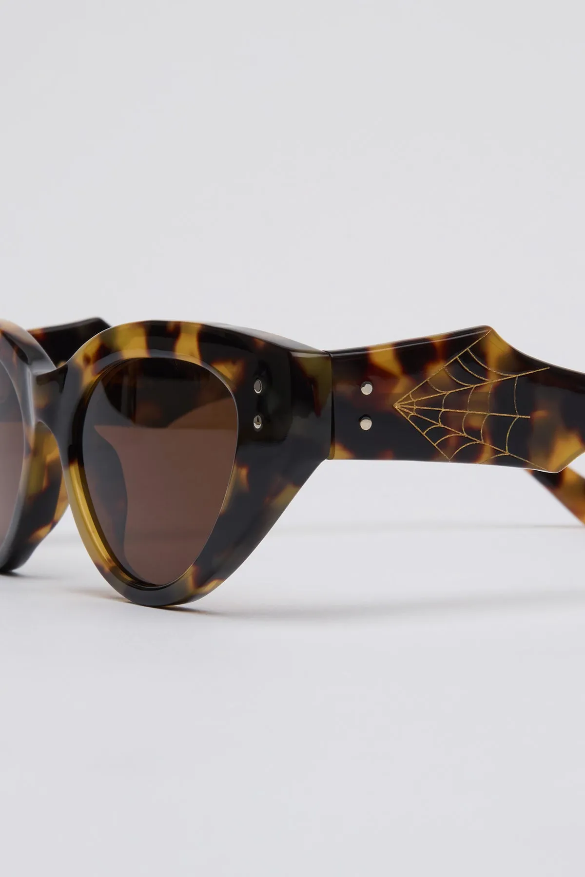 1990 Sunglasses Tortoiseshell sold by Charlotte Olympia product image thumbnail 3