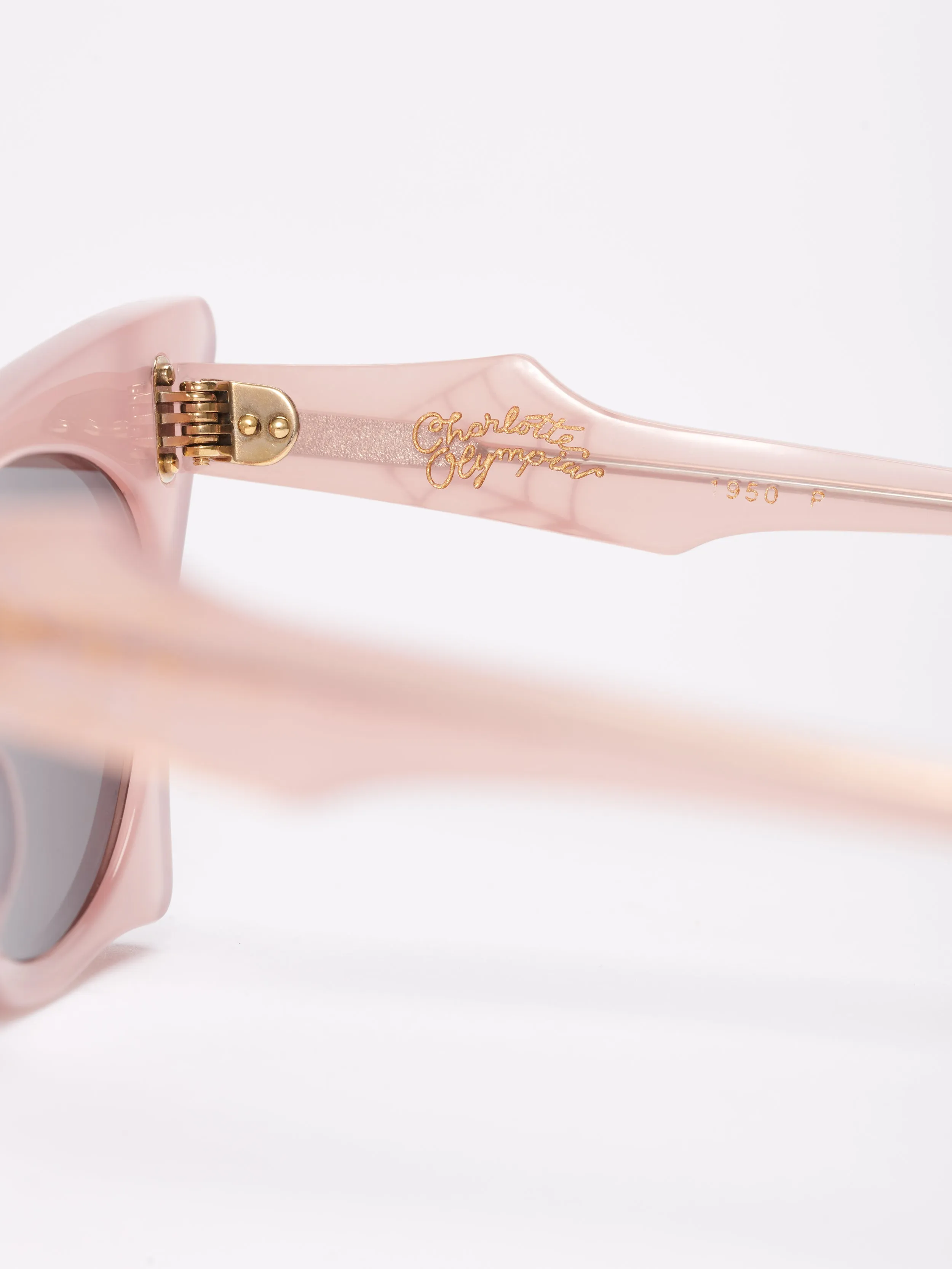 1950 Sunglasses Candy Pink sold by Charlotte Olympia product image thumbnail 4