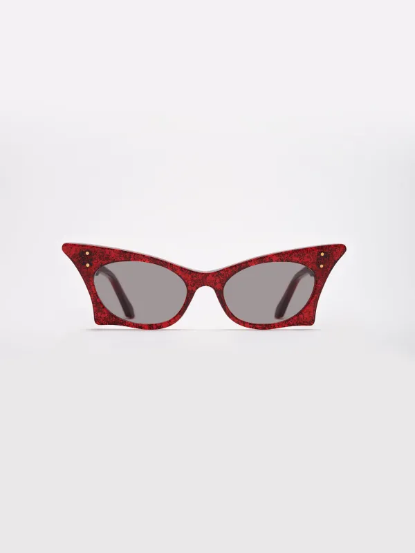 1950 Sunglasses Lipstick Red sold by Charlotte Olympia
