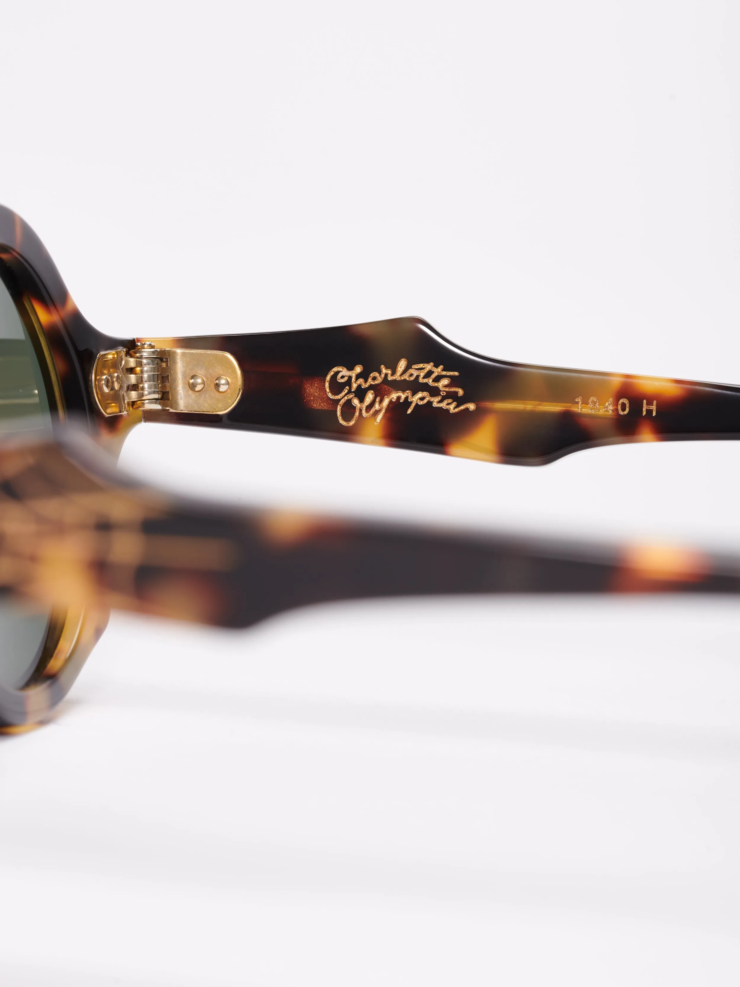 1940 Sunglasses Tortoiseshell sold by Charlotte Olympia product image thumbnail 4