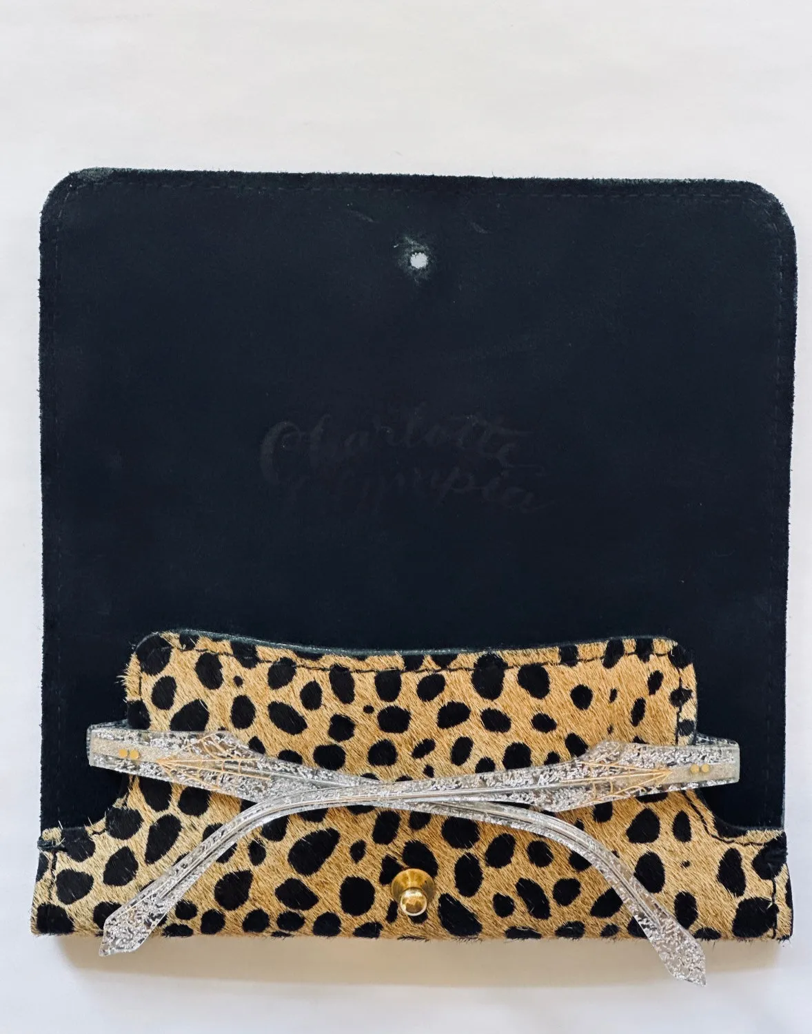 1940 Sunglasses Silver Screen Glitter sold by Charlotte Olympia product image thumbnail 5