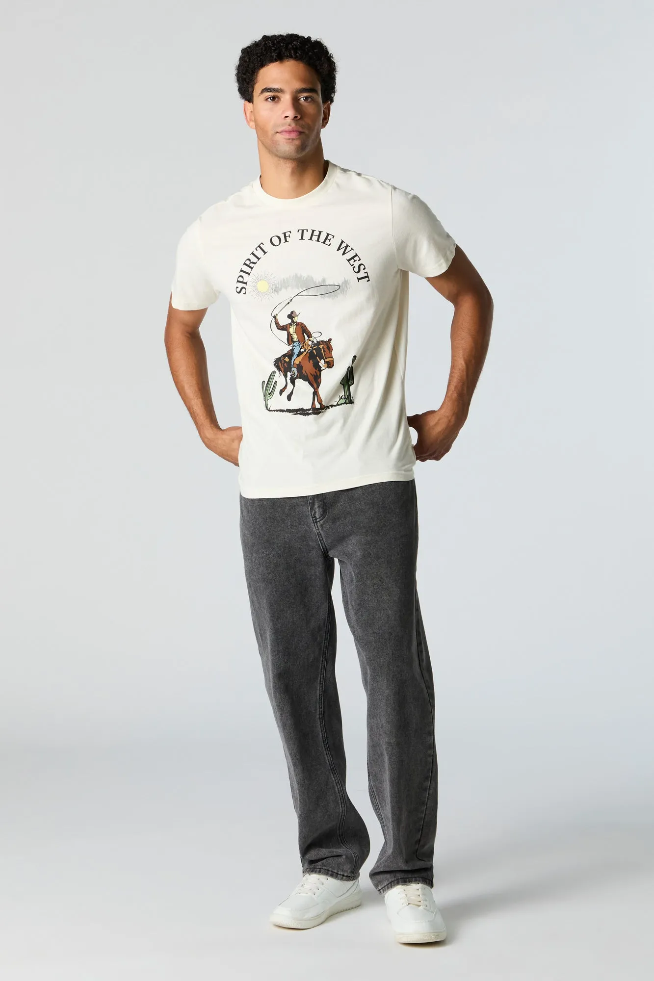 Spirit of the West Graphic T-Shirt sold by Charlotte Russe product image thumbnail 2