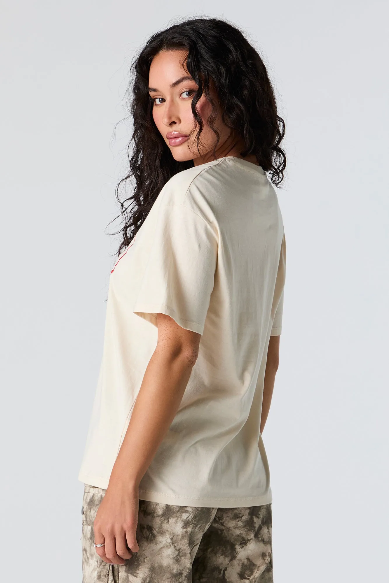 New York Graphic Boyfriend T-Shirt sold by Charlotte Russe product image thumbnail 3