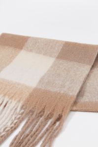 Plaid Brushed Scarf sold by Charlotte Russe