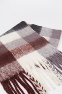 Plaid Brushed Scarf sold by Charlotte Russe