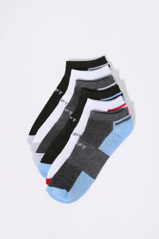 Assorted Athletic No Show Socks (6 Pack) sold by Charlotte Russe