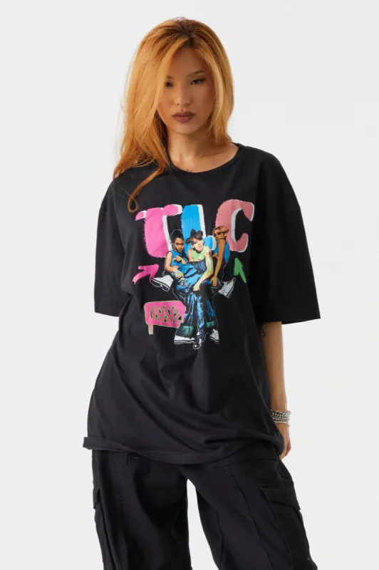 TLC Graphic Boyfriend T-Shirt sold by Charlotte Russe