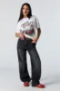 Free Spirit Graphic Boyfriend T-Shirt sold by Charlotte Russe