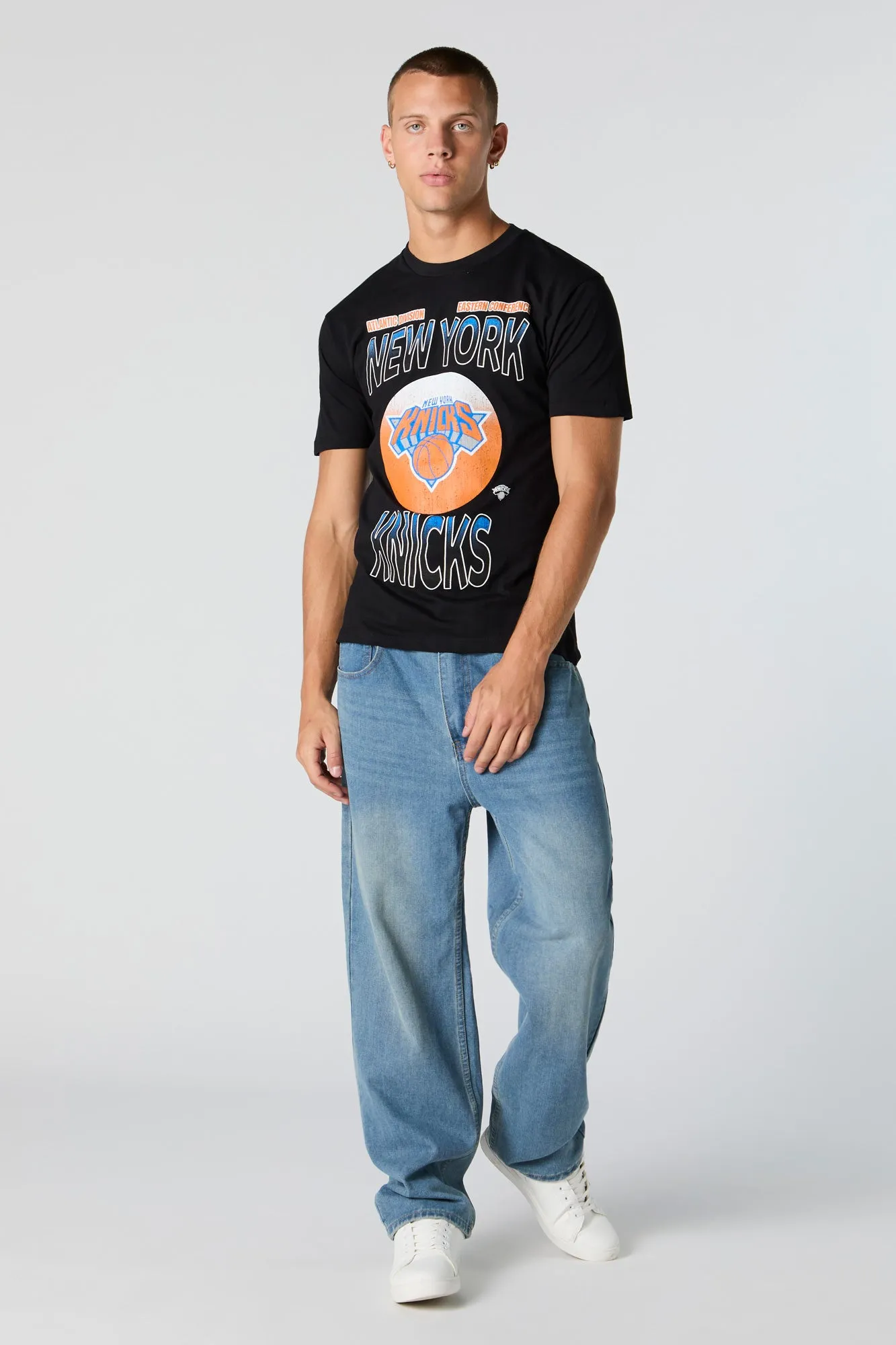 New York Knicks Graphic T-Shirt sold by Charlotte Russe product image thumbnail 2