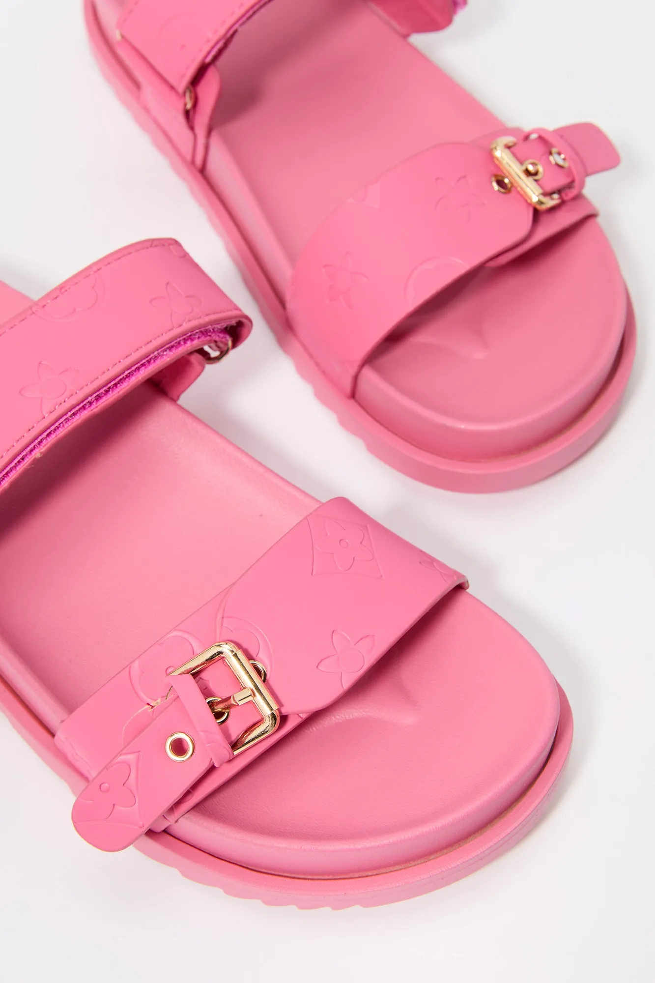 Velcro Buckled Sandal sold by Charlotte Russe product image thumbnail 4