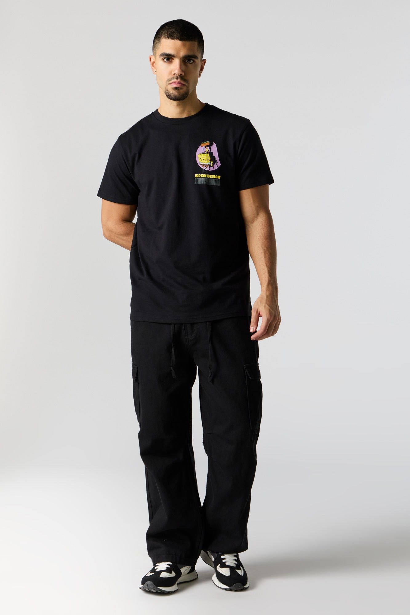 SpongeBob Reimagination Graphic T-Shirt sold by Charlotte Russe product image thumbnail 4