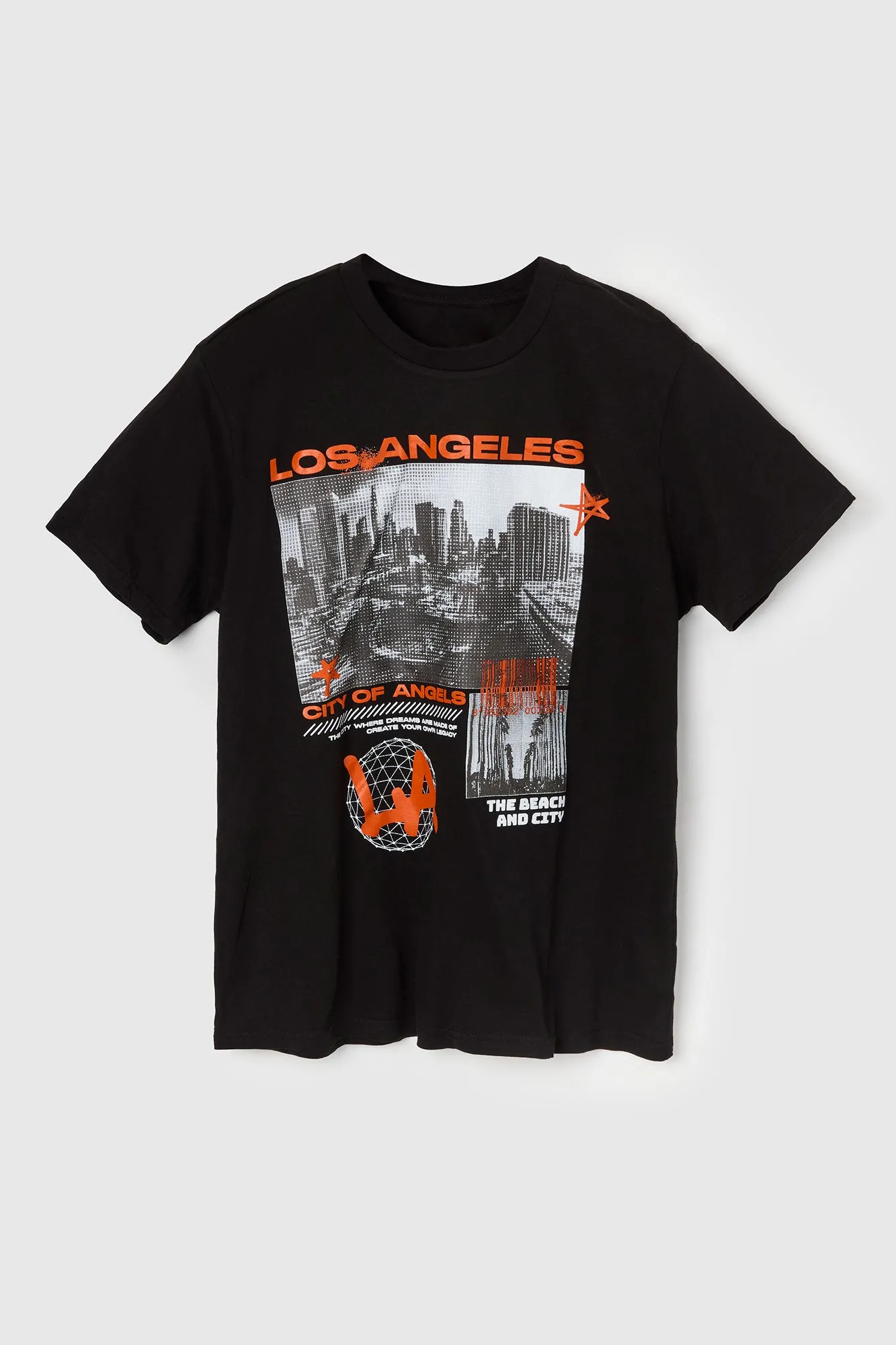 City of Angels Graphic T-Shirt sold by Charlotte Russe product image thumbnail 4