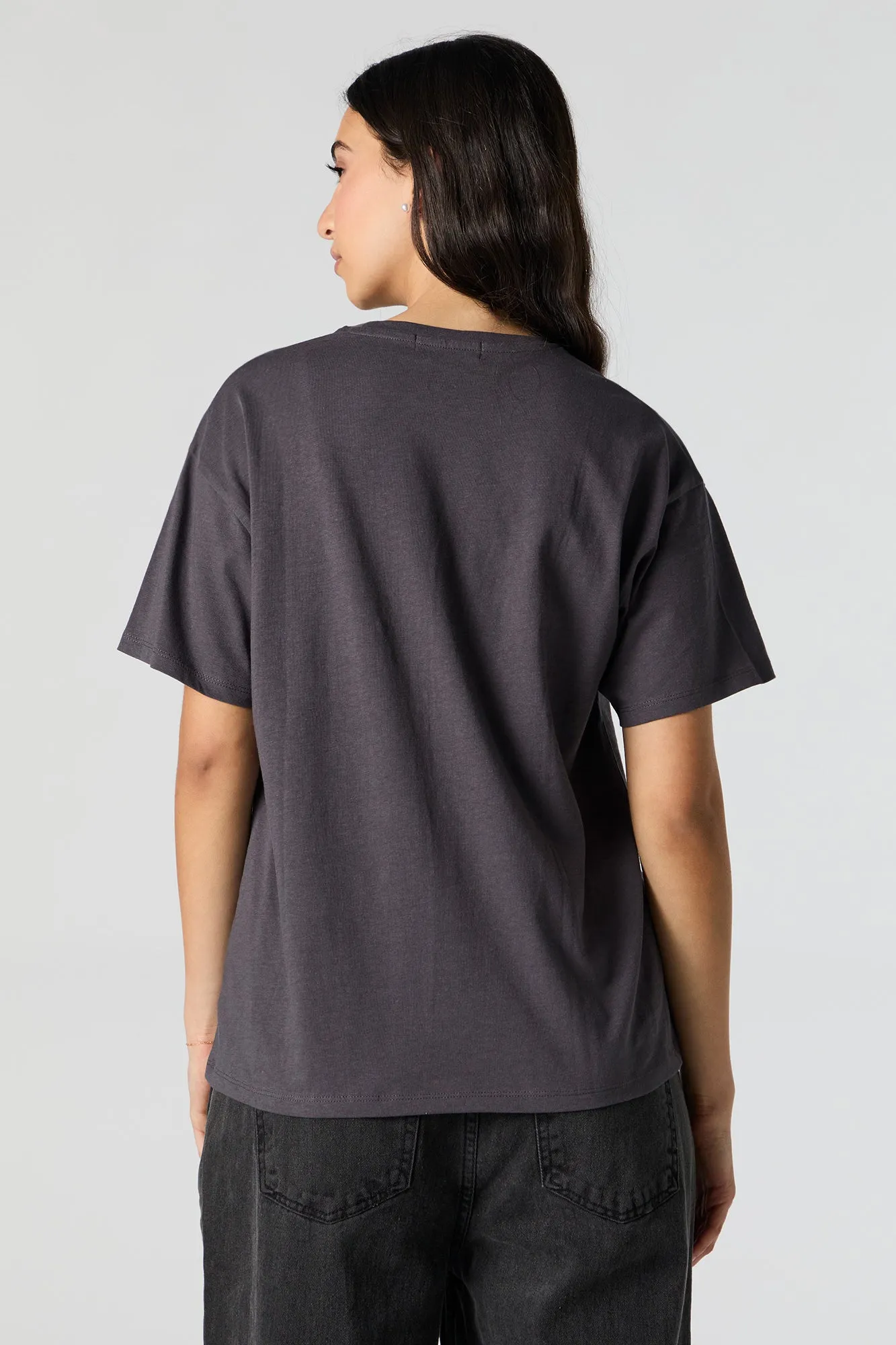 New York City Graphic Boyfriend T-Shirt sold by Charlotte Russe product image thumbnail 4