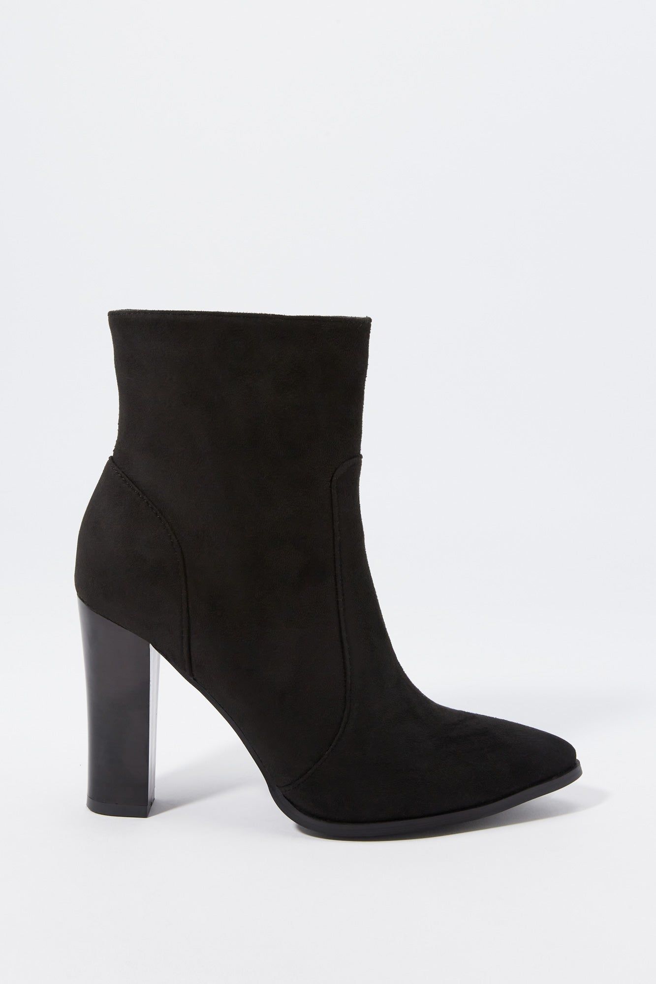Faux-Suede Pointed Toe Platform Boot sold by Charlotte Russe product image thumbnail 5