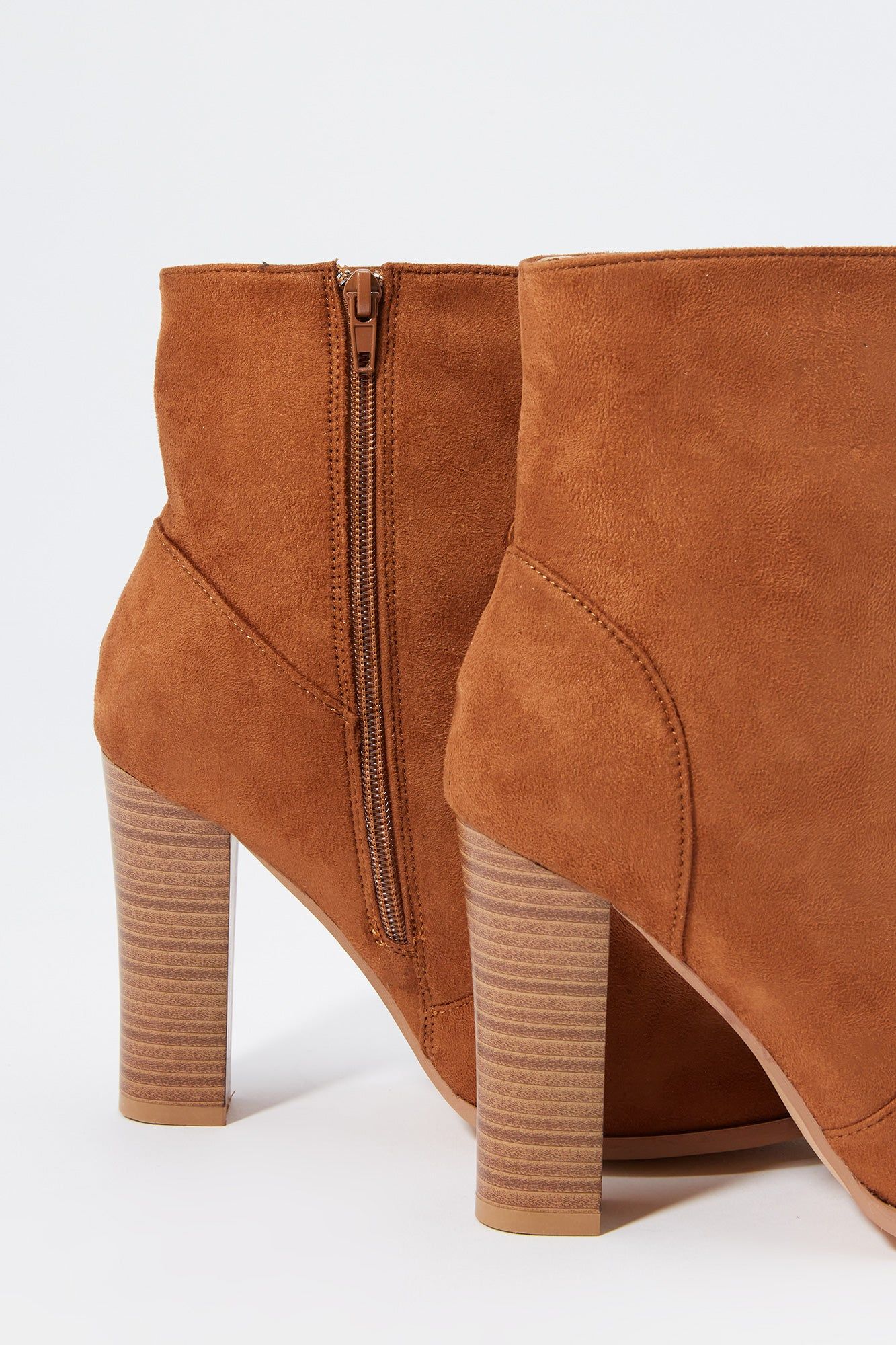 Faux-Suede Pointed Toe Platform Boot sold by Charlotte Russe product image thumbnail 4